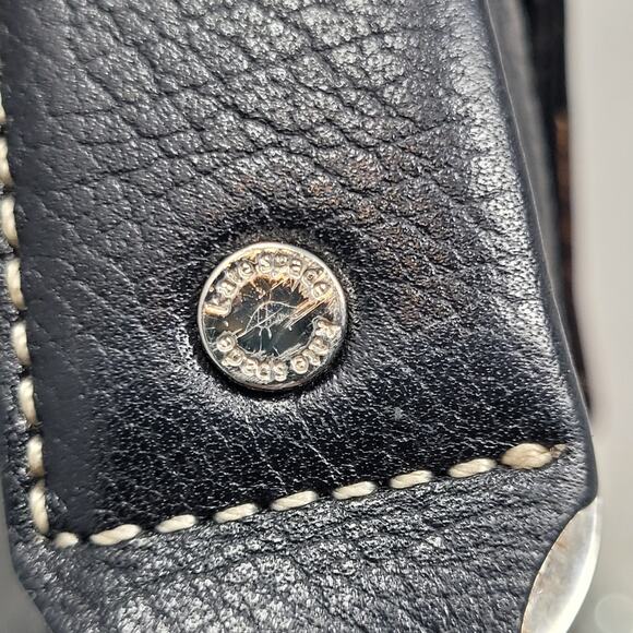 Kate Spade New York Black Pebbled Leather Hand Bag Single Handle Strap - Picture 5 of 10